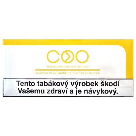 Coo Tabáková náplň Yellow pro MOK 18+ | 20 ks